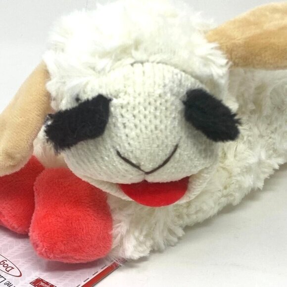 Multipet Lamb Chop Dog Toy Squeaker Plush 10.5" TV Children's Show Nostalgic - Picture 3 of 8